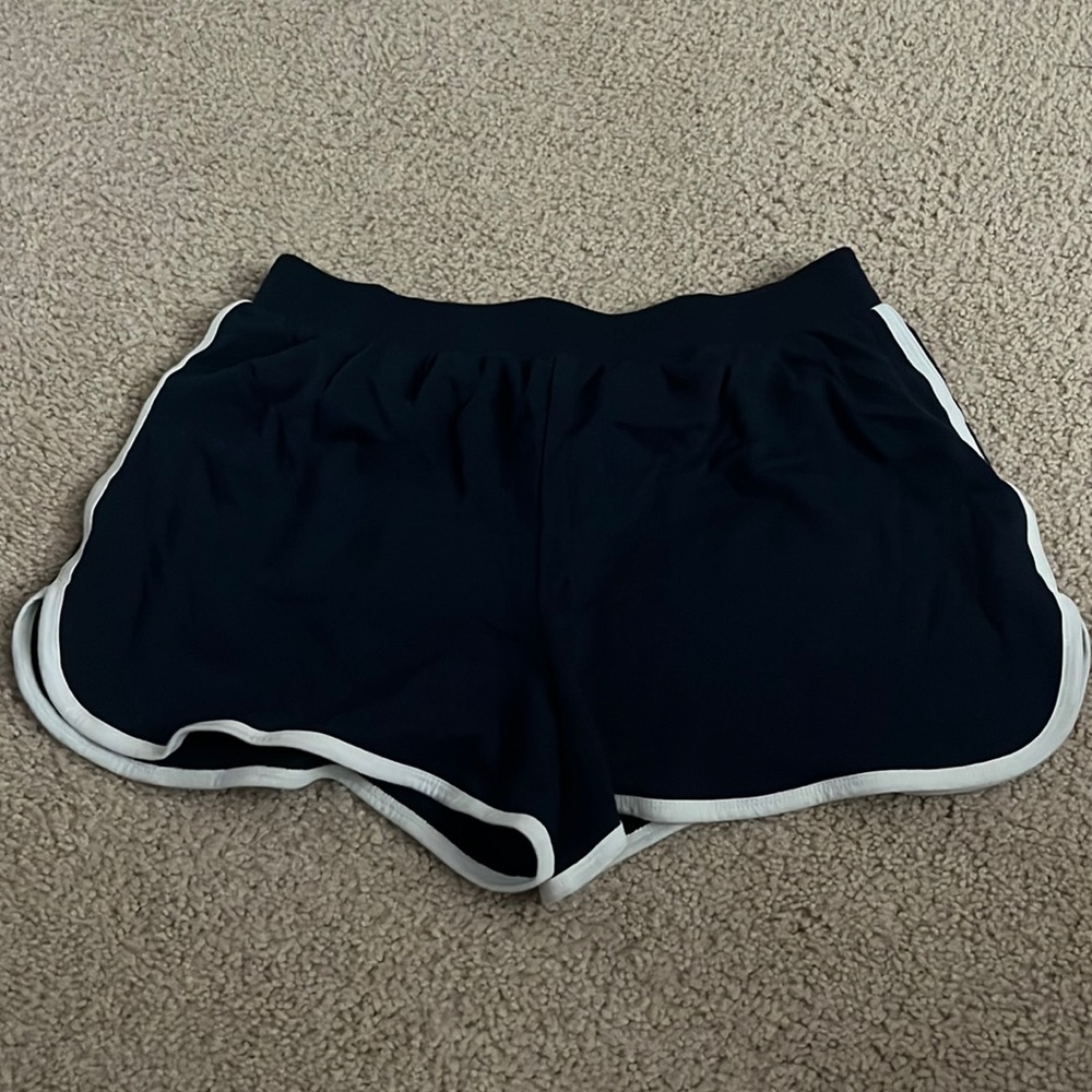 Navy blue athletic shorts size M